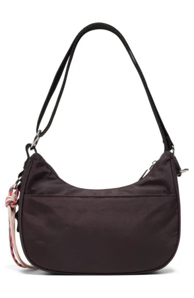 Hunter Loop Back Crossbody Bag In Brown