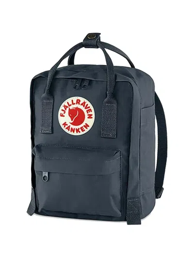 Fjall Raven Kånken Logo-patch Backpack In Gray