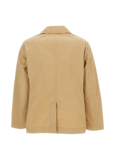 Casey Casey Single-breasted Jacket In Brown