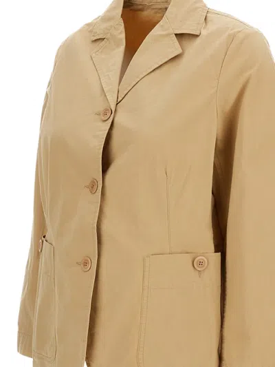 Casey Casey Single-breasted Jacket In Brown