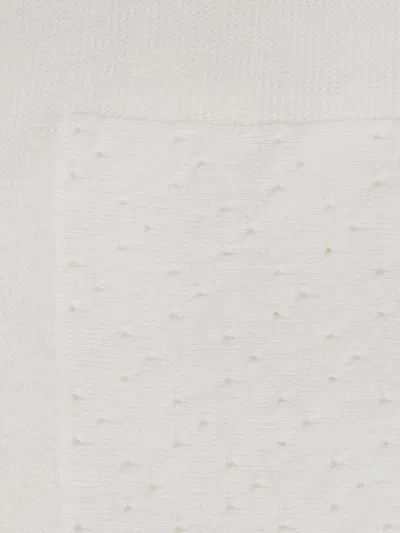 Knot Werner Textured-knit Blanket In Multi