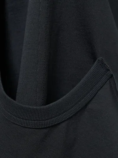 Ordinary Couture Code Asymmetric Sleeveless Top In Black