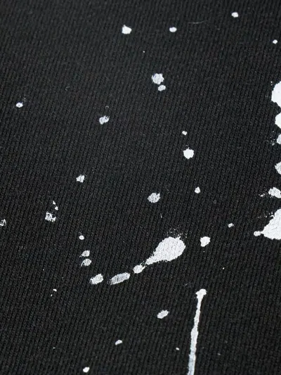 Ordinary Couture Code Third Dimension Splatter T-shirt In Black