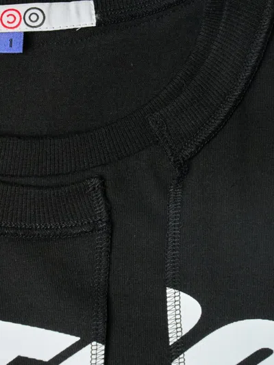 Ordinary Couture Code Astronaut Print T-shirt In Black