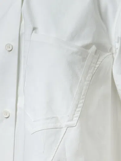 Ordinary Couture Code Oblique Flow Shirt In White