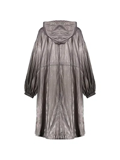Parajumpers Olga Drawstring Coat In Brown