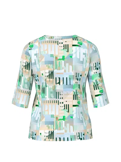 Marccain Patterned T-shirt In Multi