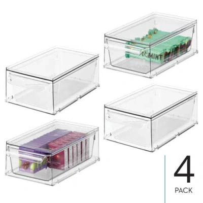 Linus Stackable Kitchen Storage Drawer In Transparent