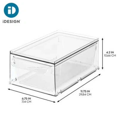 Linus Stackable Kitchen Storage Drawer In Transparent