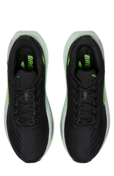 Brooks Glycerin Max 2 Shoes Black Green Ss26