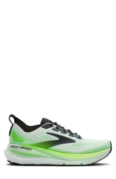 Brooks Glycerin Gts 23 Shoes White Green Ss26