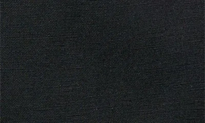 Open Edit Slim Fit Solid Linen Blend Sport Coat In Black