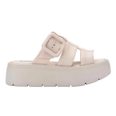 Melissa Pump Platform Sandals In Neutral