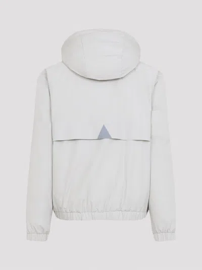 Moncler Berguns Bomber Jacket In White