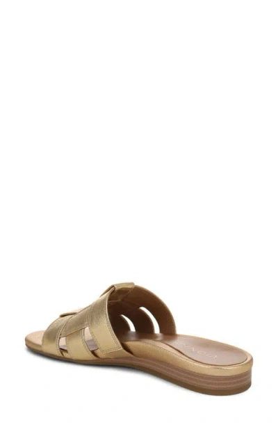Vionic Glendora Slide Sandal In Gold