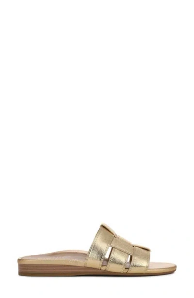 Vionic Glendora Slide Sandal In Gold