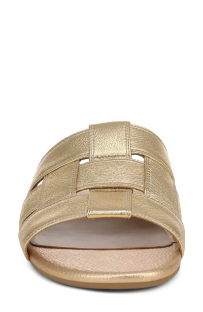 Vionic Glendora Slide Sandal In Gold