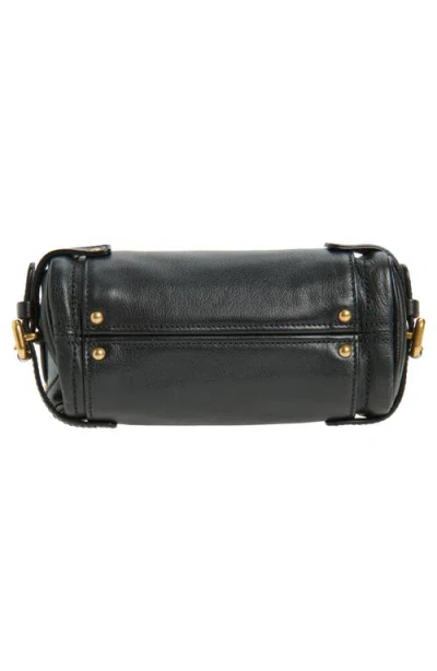 Chloé Chloe Women Black Leather Small Paddington Shoulder Bag In Black