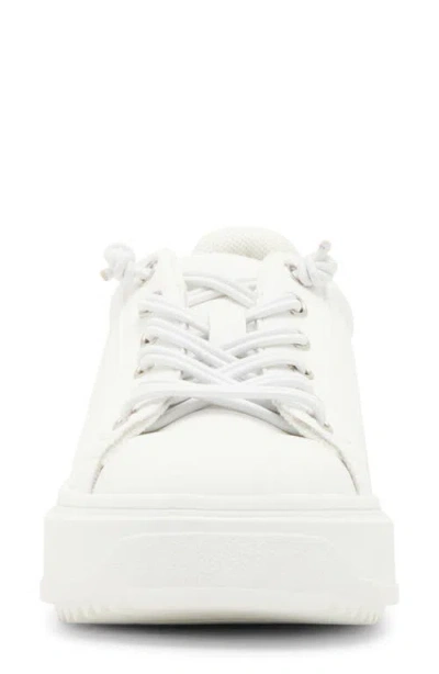 Blondo Greer Waterproof Platform Sneaker In White