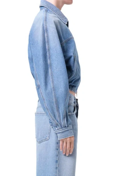 Agolde Nile Jacket In Blue