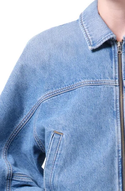 Agolde Nile Jacket In Blue