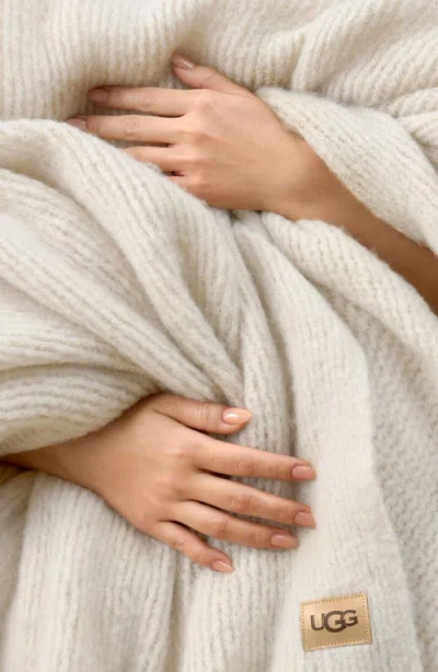 Ugg Margot Throw Blanket In Neutral