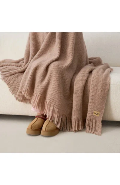 Ugg Margot Throw Blanket In Brown