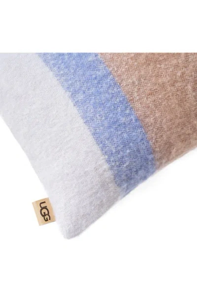 Ugg Simona Faux Mohair Bolster Pillow, 14" X 36" In Neutral