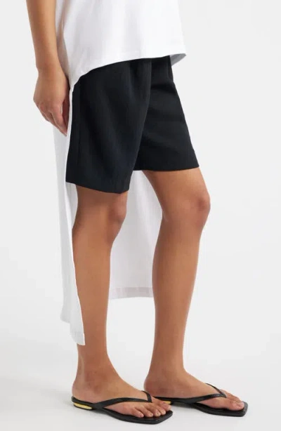 Mango Iris T-shirt Midi Dress In White