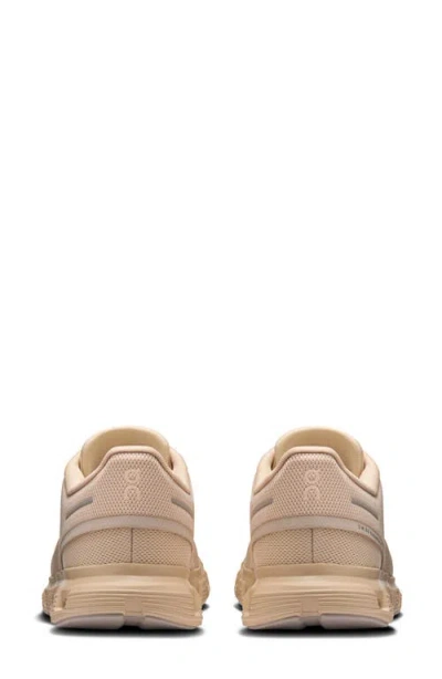On Cloud 6 Sneaker In Neutral