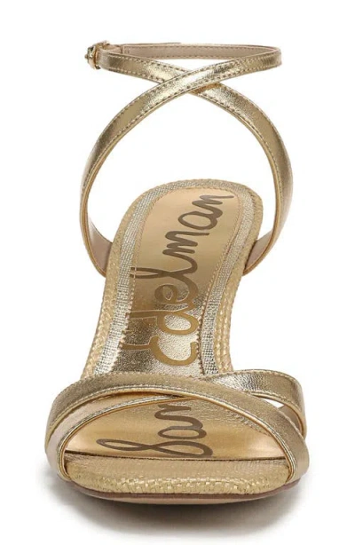 Sam Edelman Davi Ankle Strap Wedge Sandal In Multi