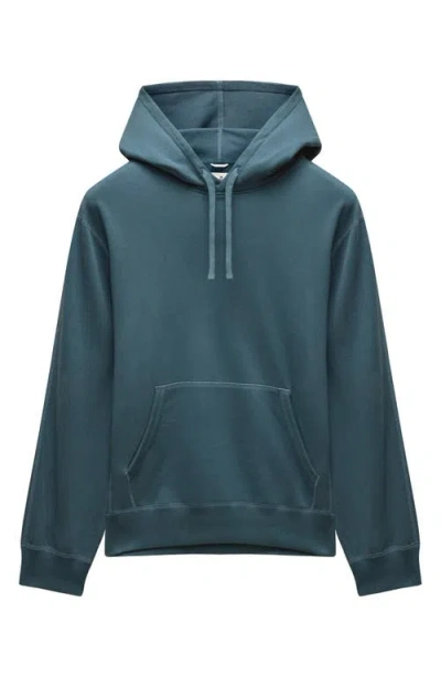 Reigning Champ Lightweight Terry Pullover Hoodie In Blue