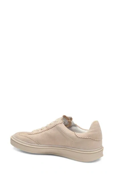 Johnston & Murphy Ashley Side Zip Sneaker In Neutral