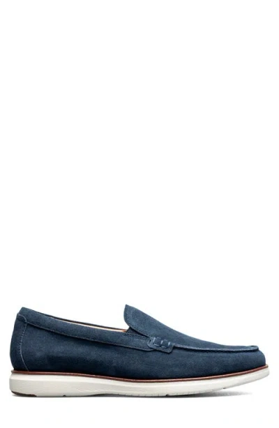 Florsheim Tropics Venetian Moc Toe Loafers In Blue