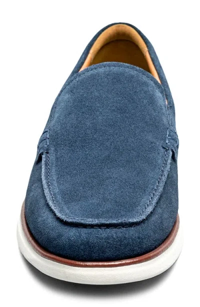Florsheim Tropics Venetian Moc Toe Loafers In Blue
