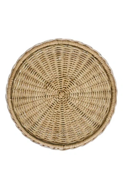 Juliska Provence Rattan Cake Stand In Neutral