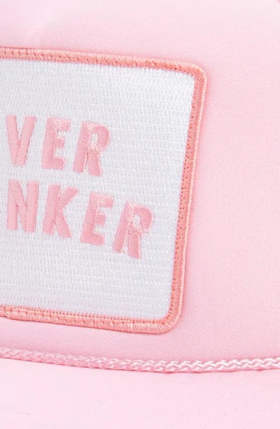 Friday Feelin ' Overthinker Trucker Hat In Pattern