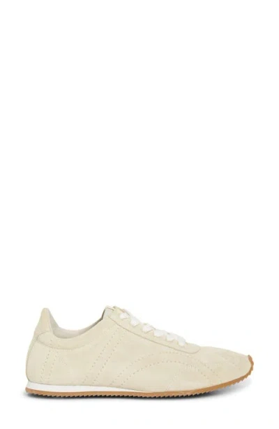Totême Flex Suede Sneakers Stone In Multi