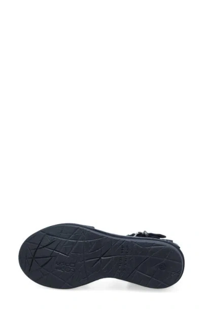 As98 A.s.98 Spaulding Ankle Strap Sandal In Black