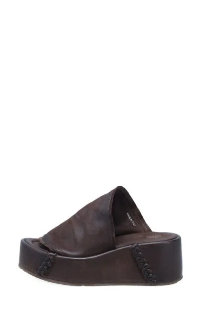 As98 A.s.98 Marlon Platform Sandal In Brown