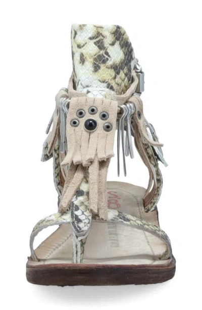 As98 A.s.98 Raleigh Ankle Strap Sandal In Multi
