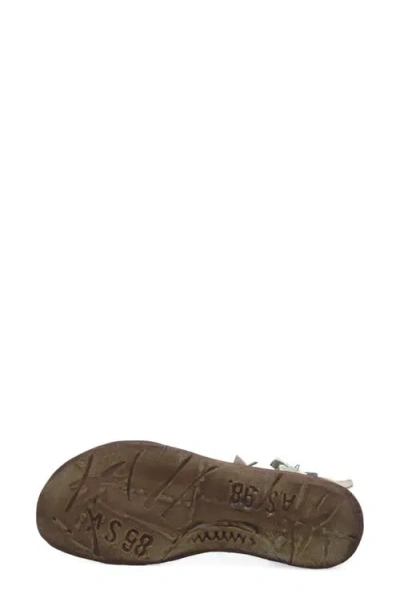 As98 A.s.98 Raleigh Ankle Strap Sandal In Multi