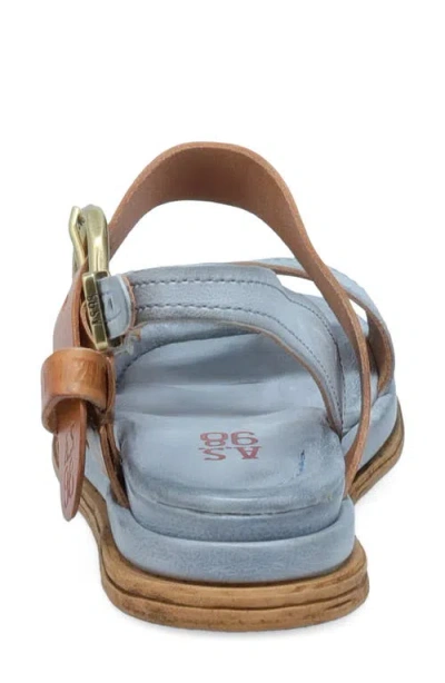 As98 A.s.98 Seger Quarter Strap Sandal In Multi