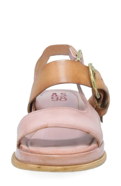 As98 A.s.98 Seger Quarter Strap Sandal In Multi