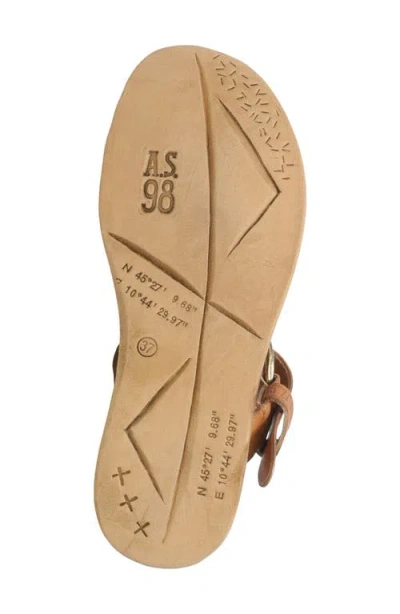 As98 A.s.98 Seger Quarter Strap Sandal In Multi
