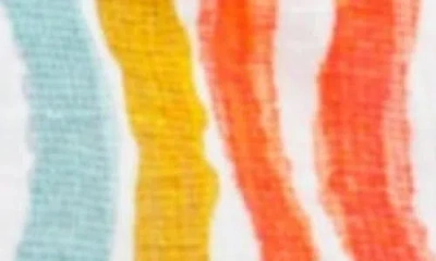 Apny Stripe Pullover Shirt In Multi