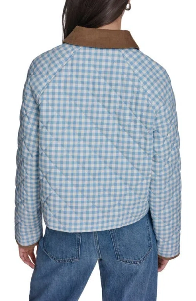 Levi's Quilted Barn Jacket In Blue
