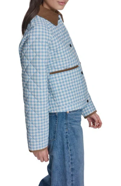 Levi's Quilted Barn Jacket In Blue