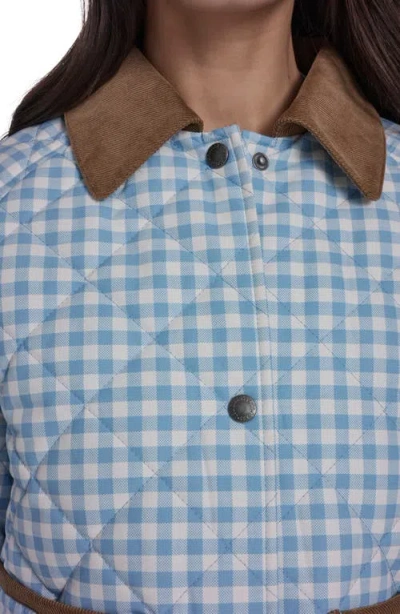Levi's Quilted Barn Jacket In Blue