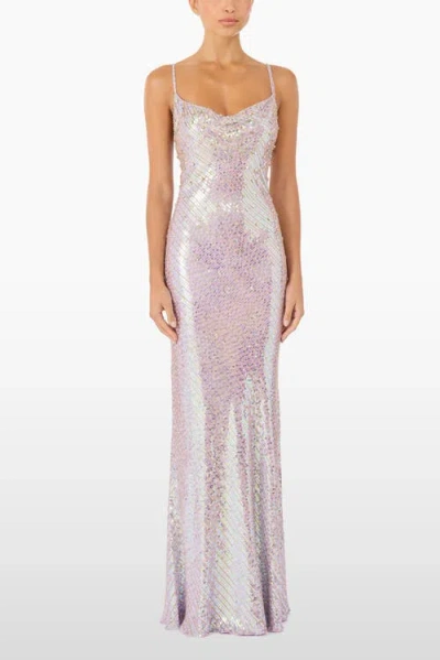 Jenny Packham Foxx Embellished Dress In Multi